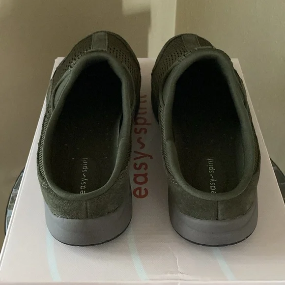 Easy Spirit Dark Green TravelTime Slip-Ons - Picture 4 of 8